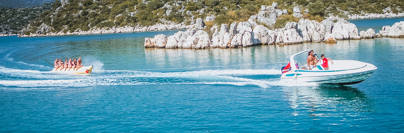 Banana Boat Rides in Kekova